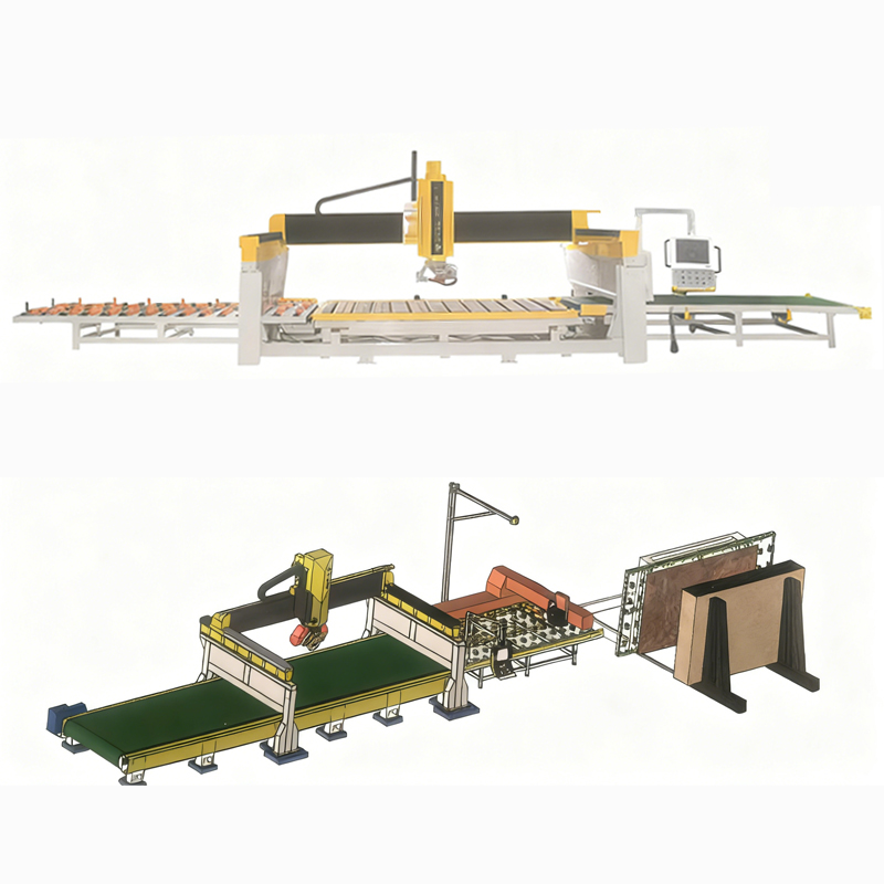 QX3400-5X Automated Stone Processing Line
